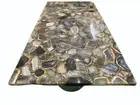72" x 36" Agate Dining Table Top / agate Counter Coffee Table Top