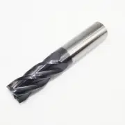 1Pcs HRC45 18mm-100L 4 Flute CNC Carbide End Mill Cutter Drill Bit For Steel