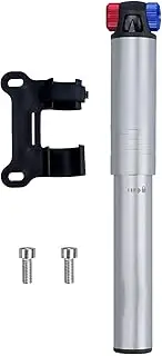 Portable Tire Pump | 160PSI Aluminum Alloy Cycling Tire Inflator | Heavy Duty Biking Frame Pump, Multifunctional Air Ball Pump Inflator for Road Bikes, Electric Bikes