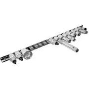 Holder Socket Clip Home Industrial Rail Tool Stainless Steel Wall-mounted