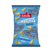 Estrella Sombreros Twister Chips 125g – Crunchy Fiesta Snack - Swedish Snacks