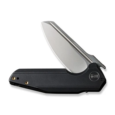 WE KNIFE Starhawk 21017-3 Frame Lock 20CV Black Titanium Stainless Pocket Knives