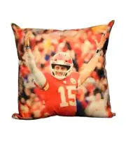 Handmade Patrick Mahomes ￼Pillow