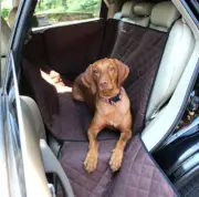 Durable Dog Car Seat Cover Hammock Two-Sided Waterproof Rear Seat Travel Mat
