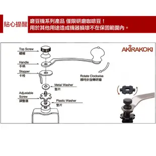 AKIRAKOKI A-3手搖磨豆機