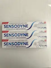 3 pack Sensodyne Extra Whitening Europe Version Sensitive Toothpaste