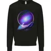 My Universe Planets Astronomy Space Galaxy Kids Sweatshirt Jumper