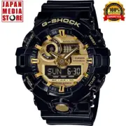 CASIO G-SHOCK GA-710GB-1AJF Balck x Gold Big Case Analog Digital Men Wrist Watch