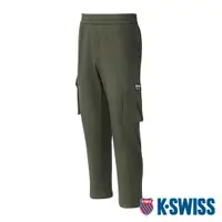 在飛比找PChome24h購物優惠-K-SWISS Active Pants 運動長褲-男-橄欖