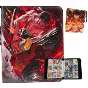 Card Book Holder Binder Album One Piece Zoro 900 Trading TCG Card Case 9-pocket