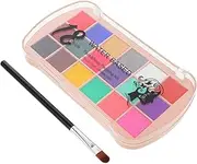 Face Painting Kit Water Paints 18 Assorted Colors Festival Makeup for Parties Events Theatrical Performances