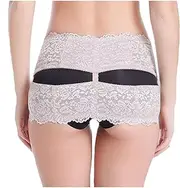 Sexy Lace Hip-Up Pelvic Support Belt Postpartum Recovery Belly Band Abdominal Waist Pelvis Correction Belt Compression Body Shaper For Women(Large)