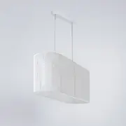 Elphin Dining Rope Pendant Light - White
