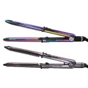 BaByliss Pro Prima 3100 1'' Ultra-Thin Flat Iron with Prima 3000 1¼" Flat Iron