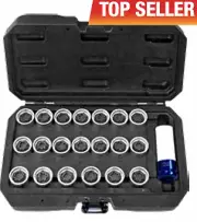 21pc Audi Locking Wheel Nut Socket Set PT12514