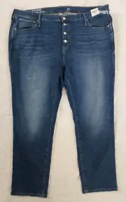 NEW J. Crew Women's 9" Vintage Straight Button Fly Jeans SZ/37 inseam 27.5" NWT$