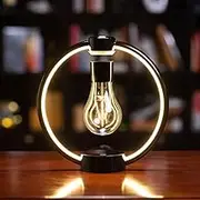 HMAKGG LED Floating Light Bulb Lamp, Magnetic Floating Table Lamp Touch Dimmable Modern Table Lamp Magnetic Technology Night Light for Room Decoration Home Decoration