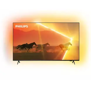 (結帳再8折)(無安裝)飛利浦75吋4K 120Hz QD-MiniLED Google TV智慧顯示器75PML9108