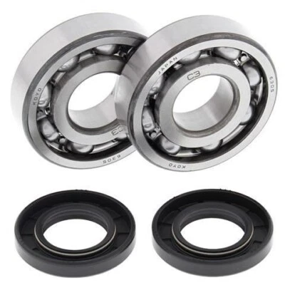 Main Crank Bearing Crankshaft Seal Kit For Kawasaki KXF250 Tecate 4 1987-1988