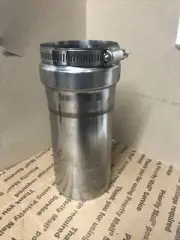 z-vent-3"x7" Length -Z-FLEX-FAS-N-SEAL- HEAT-FAB NEW STAINLESS STEEL