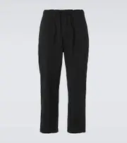 [Junya Watanabe] Junya Watanabe Cropped straight pants UK 30 black