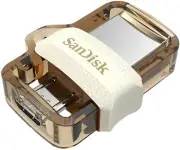 SanDisk 32GB Ultra Dual Drive M3.0 150MB micro-USB OTG USB 3.0 Flash Drive 32G