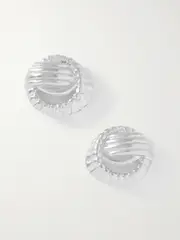 [YSSO] YSSO - Sterling Silver Earrings - One size One size Silver