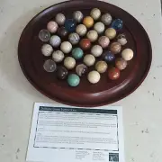 Semi-Precious Solitaire Game, 30Mm* Brand New in box