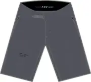 Fox Racing Flexair Mens MTB Mountain Bike Shorts w/Liner Graphite