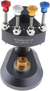 [ａ aternee] Watch Press Set Installation 4 Pins Pin Loader Practical Convenient Compact Watch Fitting Tool Setting Tool for Repairing
