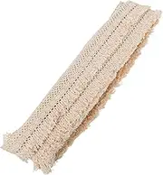 Cotton Lace Trim Yards of Delicate Fringe for DIY Craft Versatile Curtain Edging Decoration for Clothing Accessories and Home Decor Wide Durable Cotton