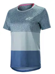 Alpinestars Stella Alps 8.0 Women's Jersey - Blue Size M