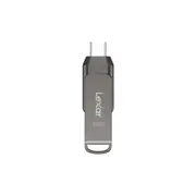 Lexar JumpDrive Dual Drive D400 USB 3.1 Type-C , Five-year limited warranty