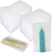 100 Pcs Bubble Pouch Wraps, 6''X10'' Clear Bubble Out Bags for Packing, Double W