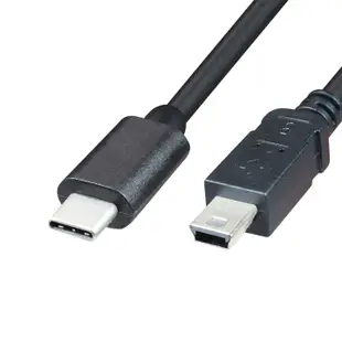 C-USB-0042 Type C 轉 USB 2.0 Mini B Cable/適用外接光碟機 高速傳輸線、電腦線材