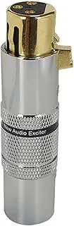 Hellery Microphone Preamp with 29dB GAIN, Professional Portable Compact Mic Booster Mic Amplifier for Speech