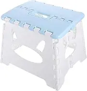 Zerodeko 1Pc Portable Plastic Folding Stool for Lightweight Camping Step Stool Sturdy Outdoor Seating for Fishing Picnics and Travel