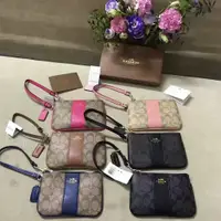 在飛比找旋轉拍賣優惠-美國正品 COACH 52860 蔻馳女式手拿包 手腕錢包 