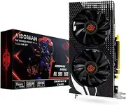 ARDIYES AIBOMAN RX 580 8GB Graphics Card 2048SP GDDR5 256-Bit, PCIe 3.0, Dual DisplayPort + HDMI, Freeze Fan Stop for Desktop PC Gaming GPU Tarjeta Gráfica