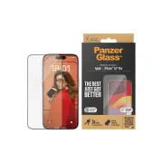 PanzerGlass UltraWide Fit Screen Protector for iPhone 15 Pro