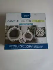 Amazing Grace 3 piece Nested Candle Holder Set - NIP Interiors by Design