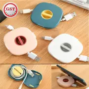 1/2 Case Cord Tangle Free Organizer Portable Earphones Manager Wire Winder Cable