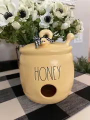 NWT Rae Dunn Honey Pot Birdhouse