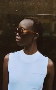 [Loewe] Anagram D-Frame Acetate Sunglasses