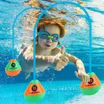 練習兒童游泳訓練游泳館潜水玩具水下泳池教具魚雷戲水投擲閉氣