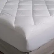 Canningvale Mattress Toppers - White, Double, Microfibre