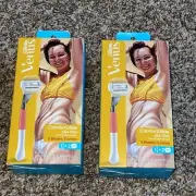 2x Venus Gillette Comfort Glide Olay Coconut 1 Razor and 2 Cartridges - 5 BLADES