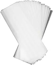 CANIGHT 50 Sheets Pearl Cotton Highlighter Hair Color Paper Hair High Light Paper Hair Paper Highlighting Hair Dye Paper Highlight for Hair Paper for Wet Hair Papers Foil Foam White