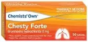 Chemists Own Chesty Forte 100 Tabs (Generic of BISOLVON CHESTY FORTE)