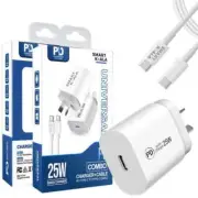 25W PD Fast Charger Power Adapter USB Type C Cable Oppo A79 A98 A78 A18 A38 A58